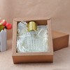 Enslz 50ml Refillable Clear Glass Luxury Spray Perfume Bottle Empty