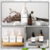 12 Pcs Waterproof Soa-p Labels,Waterproof Labels for Bottles,Kitchen Labels,Lotion Labels
