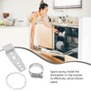 OSALADI Universal Mounting Bracket Dishwasher Dishwasher Mounting Clips Side Dishwasher
