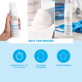 Bondi Sands Self Tan Eraser, Moisturizing, Cleansing, Gentle Formula Removes Self-Tanner and Preps Skin for Reapplication, Vegan + Cruelty-Free, 150mL