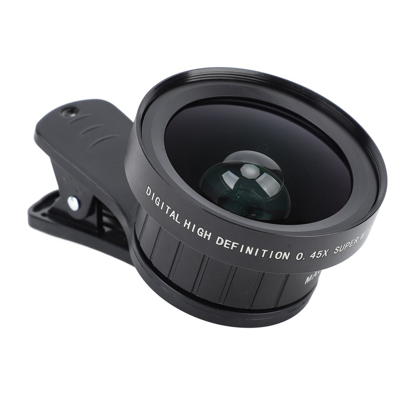 2 in 1 Phone Camera Lens Kit 0.45X Wide Angle