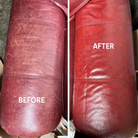 All-Natural Leather Conditioner and Cleaner, Made with Neatsfoot Oil & Beeswax, Waterproof and Soften Leather Furniture, Boots, Shoes, Bags, (3.56oz)