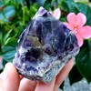 Sublime Gifts Amethyst semi polished cut base point - Healing