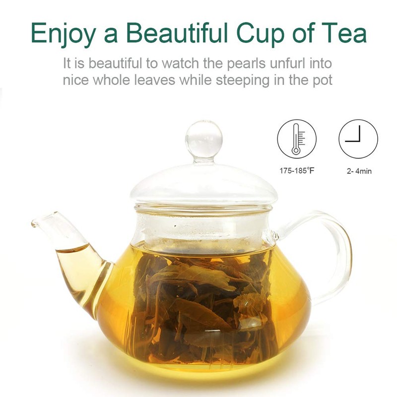 FullChea - Jasmine Pearl Tea - Jasmine Dragon Pearls -