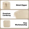 Gvhntk 4 Pcs Small Makeup Bag for Purse Mini Cosmetics