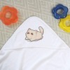 Azeeda 'Cute Sad Kitten' Baby Hooded Towel (HT00035136)