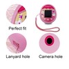 LeoTube Silicone Shell Cover and Lanyard for Tamagotchi Pix Interactive