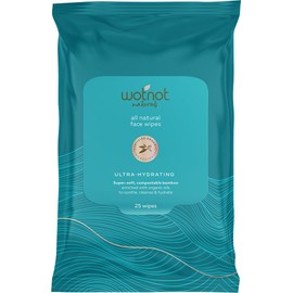 Wotnot 25 Ultra-Hydrating Facial Wipes Aging/Dry Skin