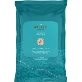 Wotnot 25 Ultra-Hydrating Facial Wipes Aging/Dry Skin