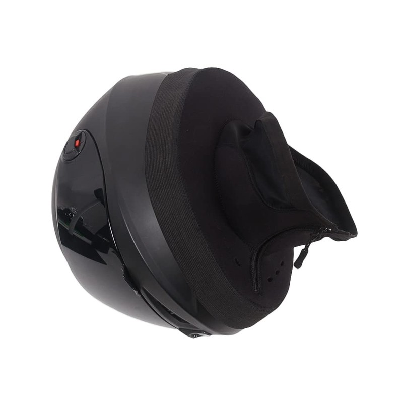 MOTO4U Motorcycle Helmet Skirt Wrap-Around Helmet Bib Wind & Rain