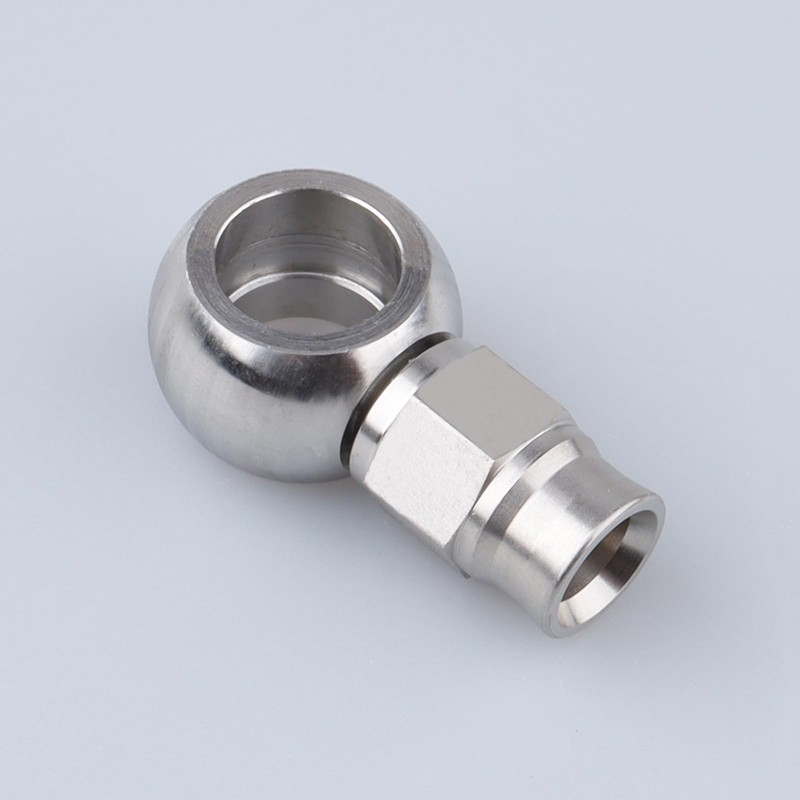 AC PERFORMANCE 3AN to 10.2mm Banjo Brake Hose Fitting SS