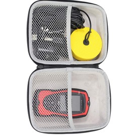 LUCKYLAKER Robust Universal Travel Case, Shockproof, Hard EVA Case, EVA Protective Case for Travel, Waterproof Mesh Bag for Electronic Devices, Fish Finder
