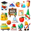 HOWAF 32pcs Welcome Back to School Bulletin Board Decorations, Back