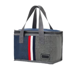 ZLXHDL Insulated Grocery Bags，Aluminum Foil Good Sealing Insulation Cooler, Portable Hand Held Single Shoulder Two Ways of Carrying Food Storage Bag Box Suitable for Outing Picnic Activi