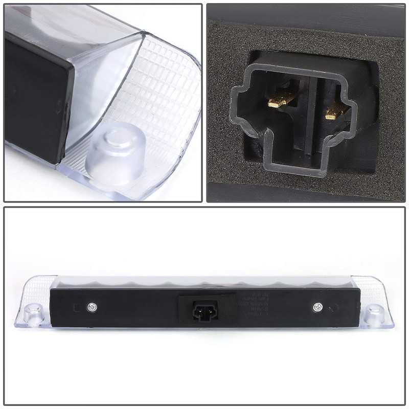 DNA MOTORING 3BL-TRAV409-LED-CH Chrome Housing LED High Mount 3rd Third