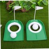 BIUDECO 2pcs Golf Putting Hole Cups Training Tools with Visual