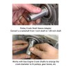 Gas Engine Pulley Crank Shaft Sleeve Adapter Steel Construction Crankshaft