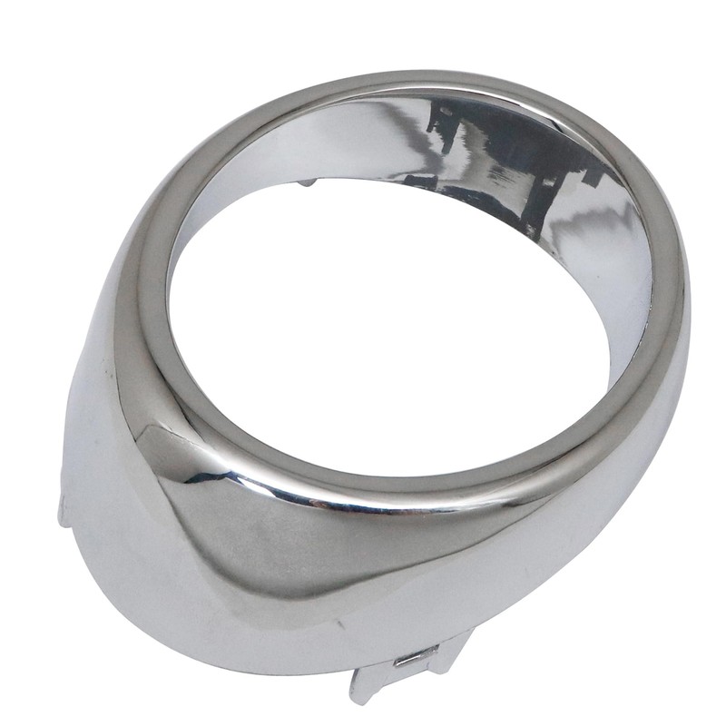XQSMWF Left Side Chrome Front Bumper Trim Bezel Ring Fog
