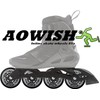 AOWISH 8-Pack Inline Skate Replacement Wheels 85A Outdoor Asphalt Formula