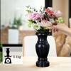 Cemetery Vase, Granite Grave Vase Memorial Stone Vases for Home