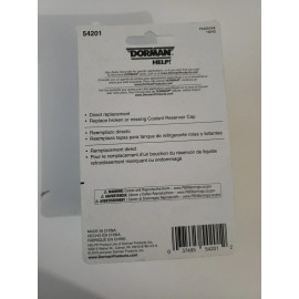 Dorman Coolant Cap, Fits Chrysler, 54201