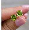 Beautiful Discoveries Pure Sterling Silver 1ctw August Peridot Birthstone cz