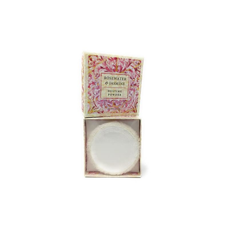 Greenwich Bay Luxury Dusting Powder w/puff (Rosewater & Jasmine)