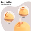 PIGEON Toddler Straw Cup with Detachable Handles - Leak-Proof Design,