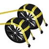 JCHL Tow Dolly Basket Strap System with Flat Hook -
