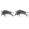 Kiola Designs Running Wild Boar Cufflinks