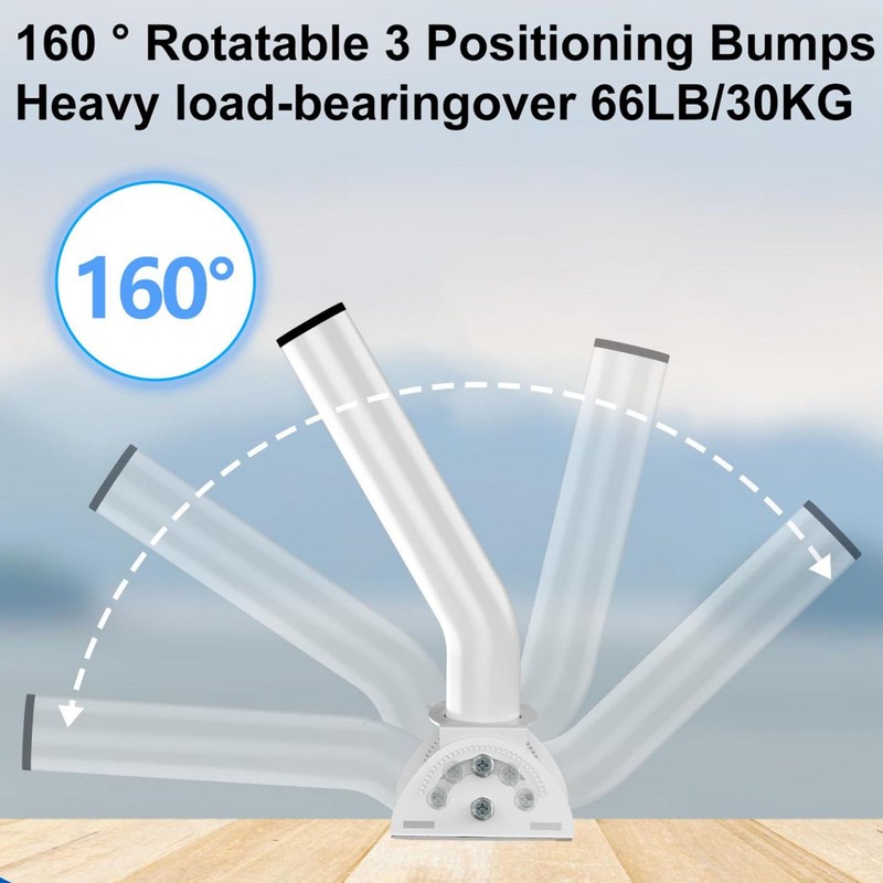 Mount, Wall Pole Roof Mount for V2 Rectangle Dish Antenna,