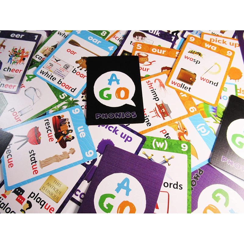 AGO Phonics Advanced Box Set Level 4-5 English Card Game
