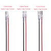 60Pcs 2.8mm 4.8mm and 6.3mm Female Spade Crimp Terminal with