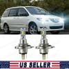 For Mazda MPV 1996-2006 2X 9003 H4 LED Headlight Bulbs