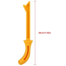 Push Stick, Safety Yellow, Push Stick Wood Pusher Wood Saw Push Stick for Carpentry Table Working Router with Ergonomic and Effective Handle Design