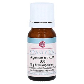 Argentum Nitricum D 30 Globules 10 g Drops