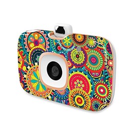 MightySkins Skin Compatible with HP Sprocket 2-in-1 Photo Printer - Flower Wheels | Protective, Durable, and Unique Vinyl Decal wrap Cover | Easy to Apply, Remove, and Change Styles | Made in The USA