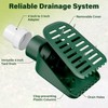 4in. Grate Yard Drain, Yard Drain Emitter for Sump Pump
