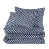 Novogratz Petite Painted Check 144 Thread Count 100% Cotton Percale