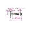 SANKO TECHNO ITW-650S Stainless Steel IT Hanger, Hollow Wall/Sandwich Fixed,
