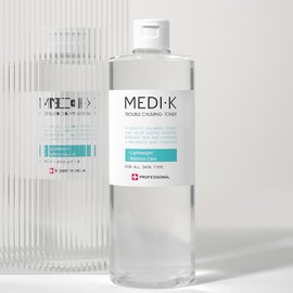 MediK Trouble Calming Toner Large Capacity 500ml Houttuynia cordata Acne soothing moisture moisturizing / 메디케이 트러블 카밍 토너 대용량 500ml 어성초 여드름 진정 수분 보습