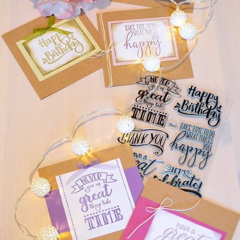 Viva Decor® Clear Stamps