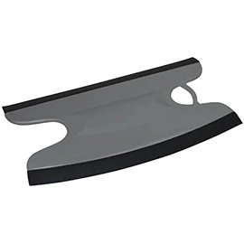 Dusbad Glass & Shower Squeegee for Shower Cubicles Straight Round Made in Germany Colour: Grey