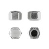 meinschraubenversand.de - Hexagonal Cap Nuts M16 Pack of 10 DIN