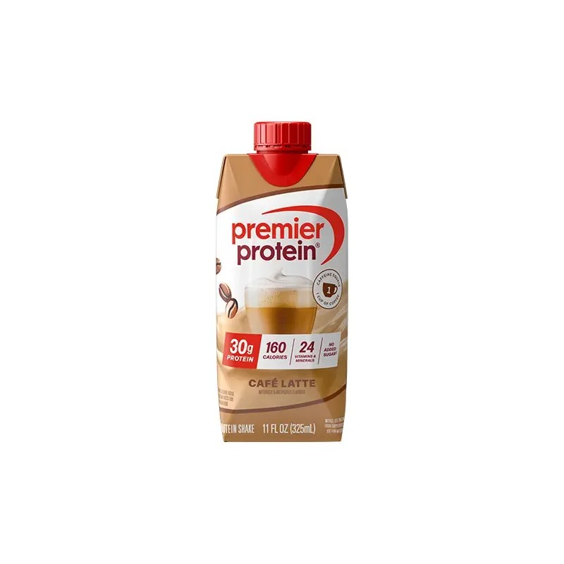 Premier Protein Malteada Café Latte 12 Pack