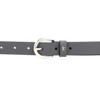 MUSTANG Women's Genuine Leather Belt, Mousy Grey