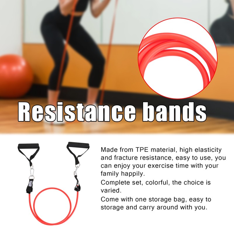 Exercise Puller Multi-functional Muscle Strength Yoga Training Rope Resistance Belt