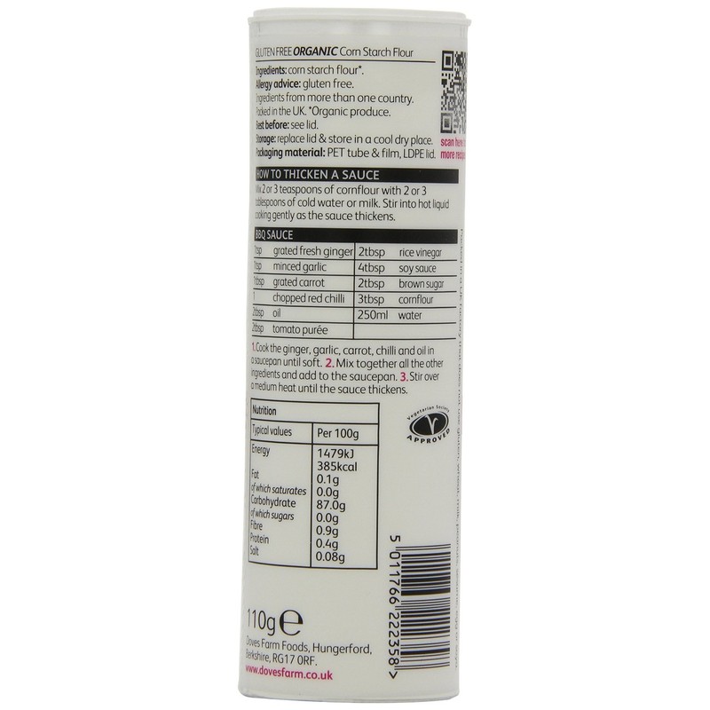 (3 PACK) - Doves Farm - Corn Flour Organic GF