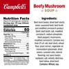 Campbell's Condensed Beefy Mushroom Soup, 10.5 oz Can (12 Pack)