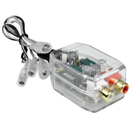 maxxcount 2-Channel High-Low Converter | Power Capacity: 2X to 30 Watt | Level Adjustable | Speaker Signals to 2x RCA (Preamp Outputs)